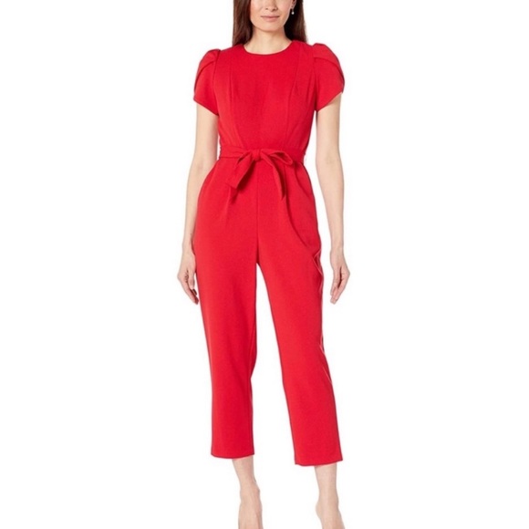 Calvin Klein Pants & Jumpsuits Calvin Klein Petal Sleeve Jumpsuit
